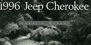 1996 Jeep Cherokee Owner's Manual