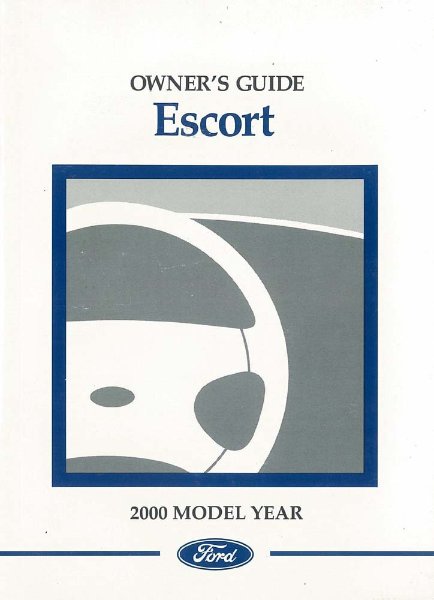 2000 Ford Escort Owner's Manual