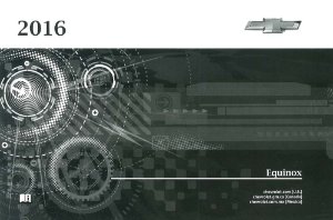 2016 Chevrolet Equinox Owner's Manual