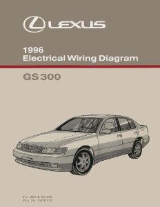 1996 Lexus GS 300 Wiring Diagrams Manual