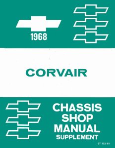 1968 Chevrolet Corvair Factory Shop Service Manual