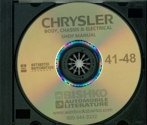 1941–1948 Chrysler All Models Factory Shop Service Manual