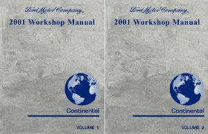 2001 Lincoln Continental Factory Shop Service Manual