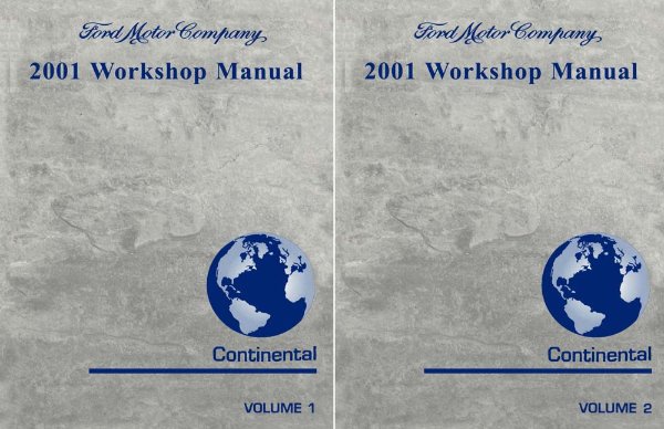 2001 Lincoln Continental Factory Shop Service Manual