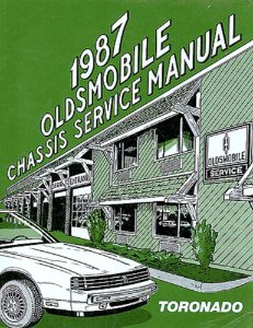 1987 Oldsmobile Toronado Factory Shop Service Manual