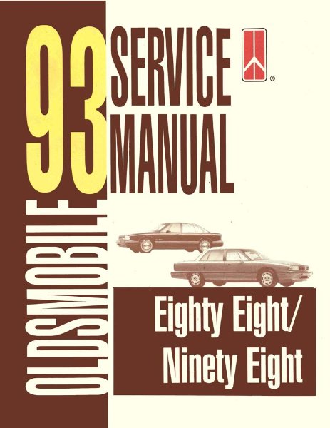 1993 Oldsmobile 88, 98 Factory Shop Service Manual