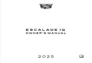 2025 Cadillac Escalade IQ Owner's Manual