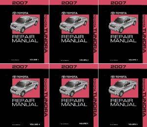2007 Toyota Tundra Factory Shop Service Manual