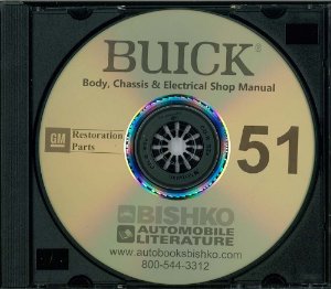 1951 Buick Roadmaster, Special, Super Factory Shop Service Manual
