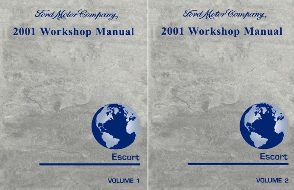 2001 Ford Escort Factory Shop Service Manual