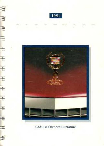 1991 Cadillac Fleetwood Owner's Manual