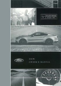 2015 Ford Mustang Owner's Manual