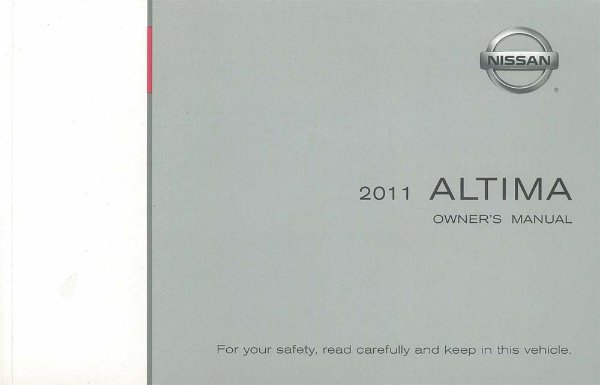 2011 Nissan Altima Owner's Manual