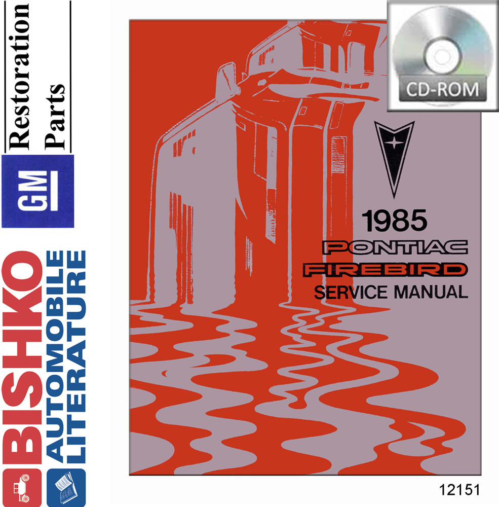 1985 Pontiac Firebird Factory Shop Service Manual