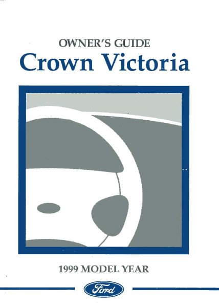 1999 Ford Crown Victoria Owner's Manual