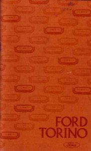 1975 Ford Torino Owner's Manual