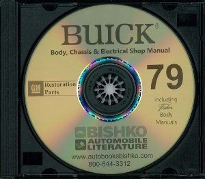 1979 Buick ALL MODELS FISHER BODY Factory Shop Service Manual