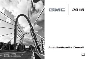 2015 GMC Acadia Owner's Manual