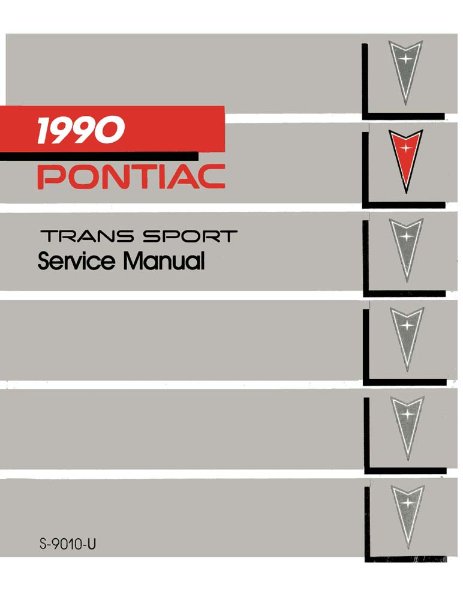 1990 Pontiac Trans Sport Factory Shop Service Manual