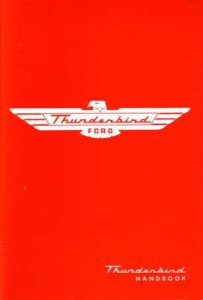 1955 Ford Thunderbird Owner's Manual