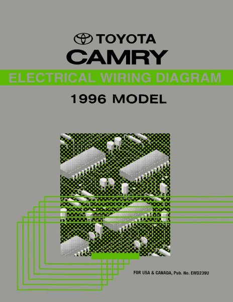 1996 Toyota Camry Wiring Diagrams Manual