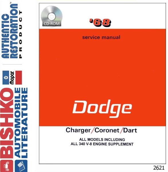 1968 Dodge Charger, Coronet, Dart Factory Shop Service Manual