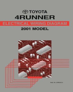2001 Toyota 4Runner Wiring Diagrams Manual