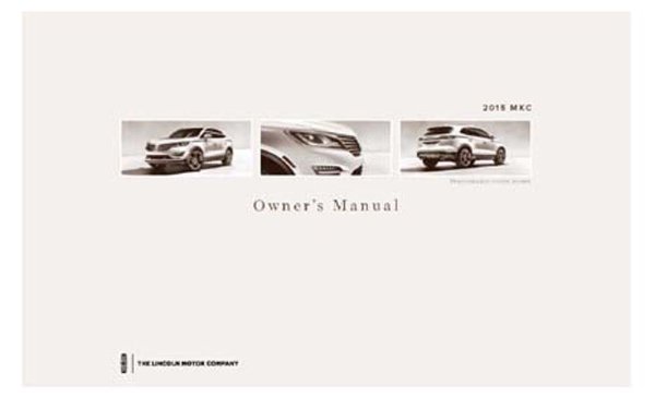 2015 Lincoln MKC Owner's Manual