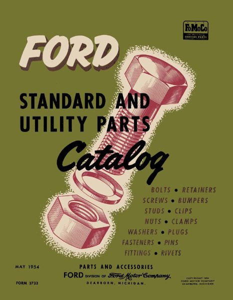 1928–1953 Ford Truck Standard & Utility Parts Book
