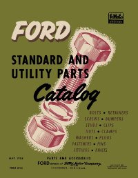 1928 1938 1948 1953 Ford Truck Standard/Utility Part Numbers Guide Interchange