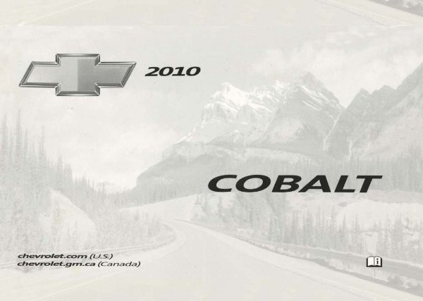 2010 Chevrolet Cobalt Owner's Manual