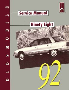 1992 Oldsmobile 98 Factory Shop Service Manual