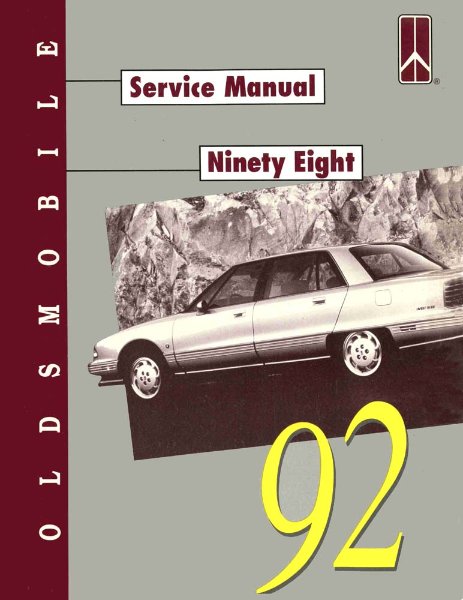 1992 Oldsmobile 98 Factory Shop Service Manual