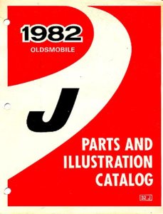 1982–1983 Oldsmobile Firenza Parts Book