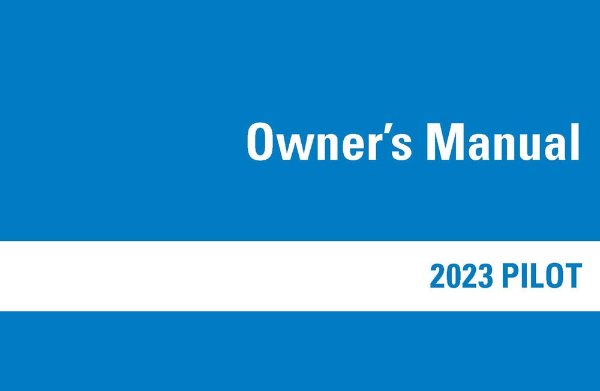 2023 Honda Pilot Owners Manual User Guide