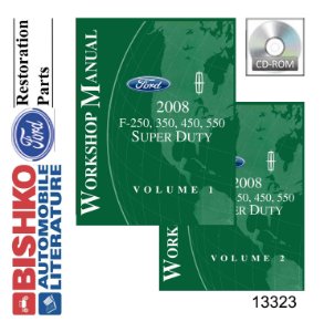 2008 Ford Truck F250-F550, Super Duty Factory Shop Service Manual