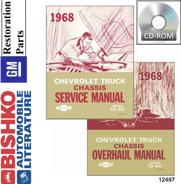 1968 Chevrolet 10-60 Series Truck Factory Shop Service Manual