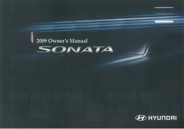 2009 Hyundai Sonata Owner's Manual