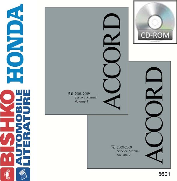 2008–2009 Honda Accord - 4 Cyl ONLY Factory Shop Service Manual