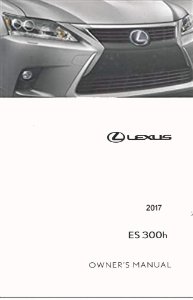 2017 Lexus 300H Owner's Manual