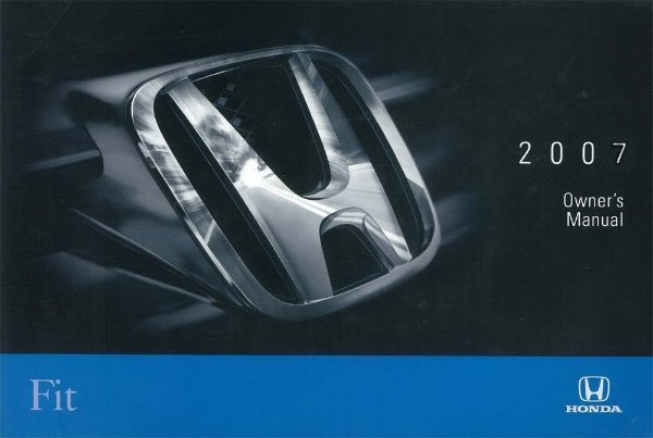 2007 Honda FIT Owner's Manual