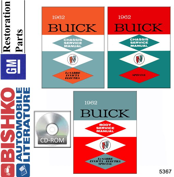 1962 Buick All Models Factory Shop Service Manual