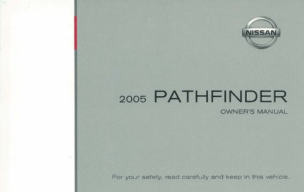 2005 Nissan Pathfinder Owner's Manual