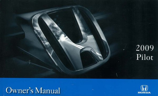 2009 Honda Pilot Owner's Manual