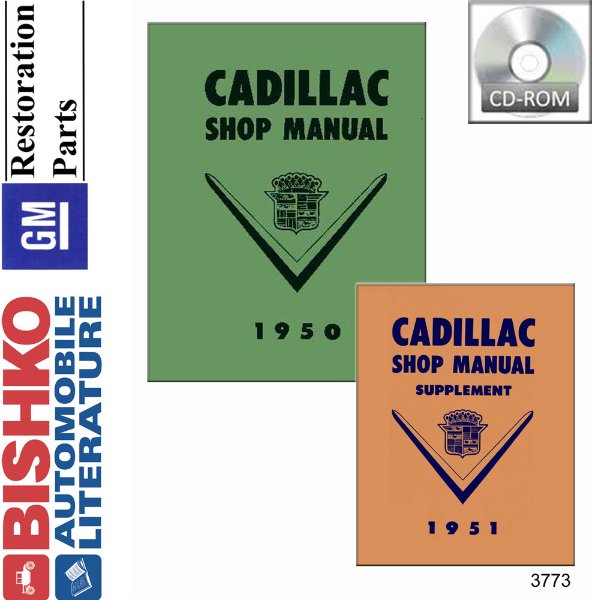 1950–1951 Cadillac All Models Factory Shop Service Manual