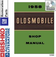 1958 Oldsmobile 98, Dynamic 88, Fiesta, Super 88 Factory Shop Service Manual sample image