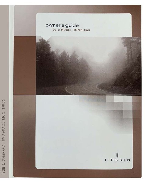 2010 Lincoln Town Car Owner's Manual