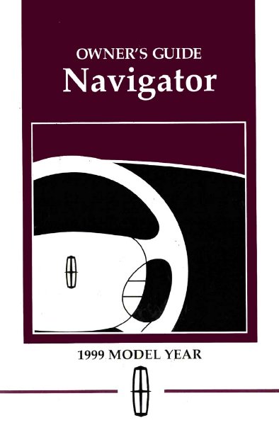 1999 Lincoln Navigator Owner's Manual