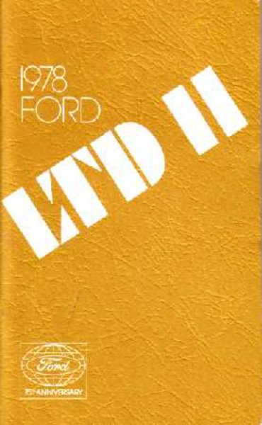 1978 Ford LTD II Owner's Manual