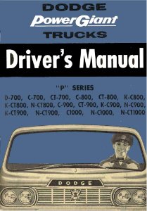 1960 Dodge Heavy Duty (800-1000) Owner's Manual